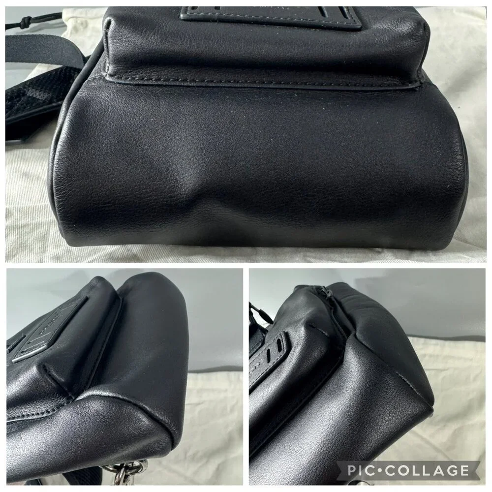 NWOT Authentic Coach # 2944 Black Leather Ranger Mini Pack - Picture 14 of 15